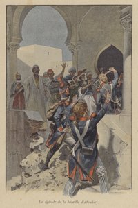 Abukir Savaşı sırasında bir bölüm, Mısır, 1799
