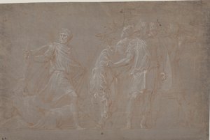 Mucius Scaevola Tiber'i geçerken