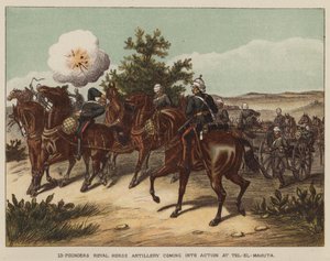 13-Pounders Royal Horse Artillery Tel-El-Mahuta