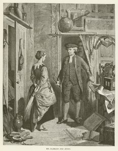 Bay Oldbuck ve Jenny by after Robert Herdman