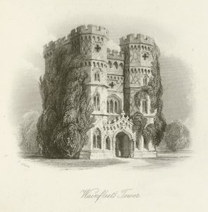 Kanat Filosu Kulesi by after Thomas Allom