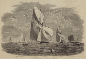 Lowestoft Regatta, Birinci Sınıf Kesici Maç by after Thomas Harrington Wilson