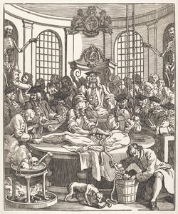Zulüm Ödülü by after William Hogarth John Bell