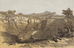 Edinburgh, Craigleith Ocağından (chromolitho)