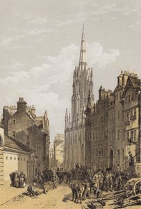 Yeni Meclis Salonu, Edinburgh (chromolitho)