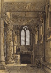 Prentice Sütunu, Roslin Şapeli (chromolitho)