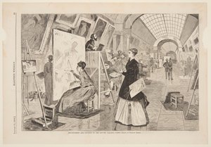 "Sanat - Louvre Galerisi, Paris