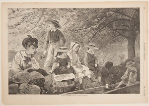 Bahar çiçekleri by Winslow Homer