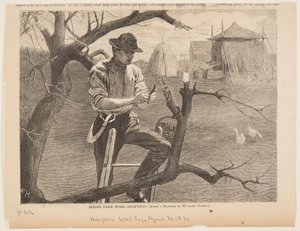 Bahar Çiftliği Çalışması – Aşılama by Winslow Homer