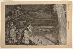 Şelalelerin Altında, Catskill Dağları by Winslow Homer