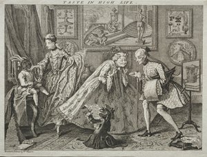 Yüksek Yaşamda Lezzet by after a design by William Hogarth