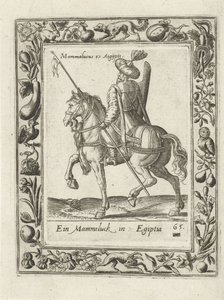 At sırtında Memlük by anonymous (attributed to)