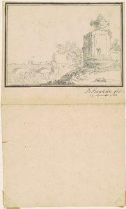 Çeşmeli Manzara by attributed to Benjamin Franklin Bache
