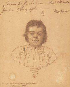 James Tuffs'ın Portresi by attributed to John Hamilton Mortimer