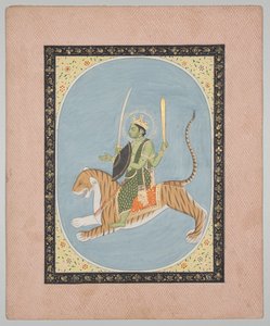 Bir Mandi Astroloji Serisinden Mars by attributed to Sanju