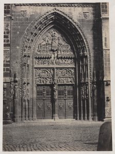 Giriş, St. Lorenz Katedrali, Nürnberg by attributed to Schrag