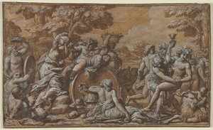 bekar by circle of Pietro da Cortona