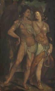 Ceres ve Bacchus by copy after Bartholomaeus Spranger