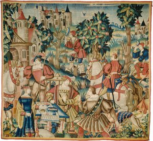 Avdan Dönüş by design and cartoon Flemish 16th Century, probably Tournai; woven in Tournai in an undetermined workshop