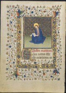 Saatler Kitabından Bir Yaprak: Aziz Matta by follower of Limbourg Brothers