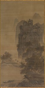 Manzara by follower of Sesshū Tōyō