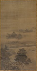 Manzara by follower of Sesshū Tōyō
