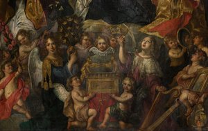 Bölge kilisesi (Sint-Walburgakerk). Tablo. Nicolas De Liemaeckere.