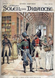 Her biri kendi çiçeği. Bir asker 1816
