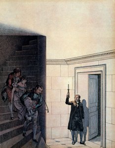 İmparator I. Napolyon Bonapart (1769-1821) ve mabeyincisi, 1809