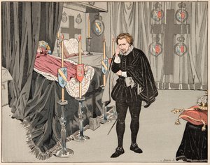 “Le bon roy Henri” kitabından alınan çizim, Jacques Marie Gaston Onfray de Breville dit JOB (1858-1931): 9 Haziran
