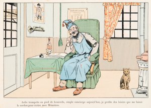 Jacques Marie Gaston Onfroy de Breville dit JOB (1858-1931) - Yarım Denge Yazma Anıları, Özel Koleksiyon by pseudonym for Onfray de Breville Jacques Job