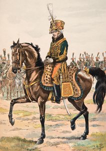 Jacques Marie Gaston Onfroy de Breville dit JOB (1858-1931) - Her zaman Fransız birliklerinin kıyafeti: General, 1813