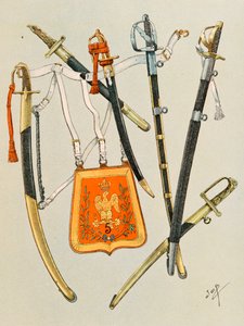 Jacques Marie Gaston Onfroy de Breville dit JOB (1858-1931) - Her zaman Fransız birliklerinin kıyafeti: Arms of Troops, Grup 1, Özel Koleksiyon by pseudonym for Onfray de Breville Jacques Job
