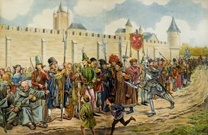Prudent (1423-1483) olarak bilinen Fransa Kralı XI. Louis, 14 Eylül