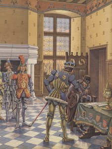 Burgonya Dükü Cesur Charles, Kral XI. Louis