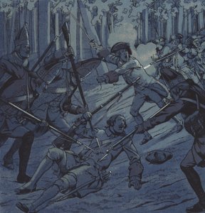 Çavuş Dubois ve Chevalier d"Assas, Kloster Kampen Savaşı