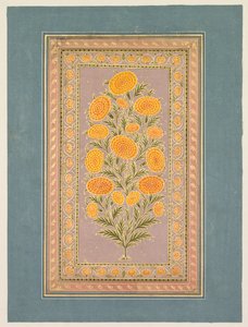 çiçekli kadife çiçeği by style of Hunhar II