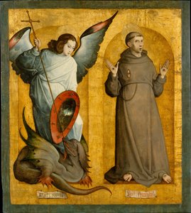Aziz Michael ve Francis, ca. 1505-9.