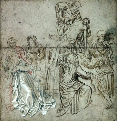 Muhtemelen Vranck van der Stock (1424-95) tarafından çizilmiş, Campin