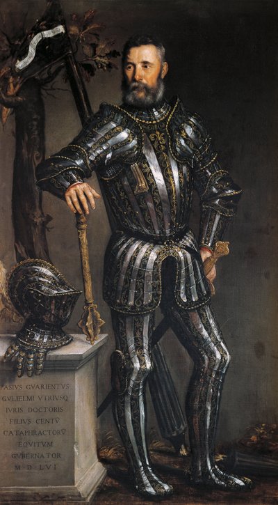 Paolo Caliari'nin Veronese (1528-1588) olarak bilinen portresi, tuval üzerine yağlı boya by (1528 88) Veronese