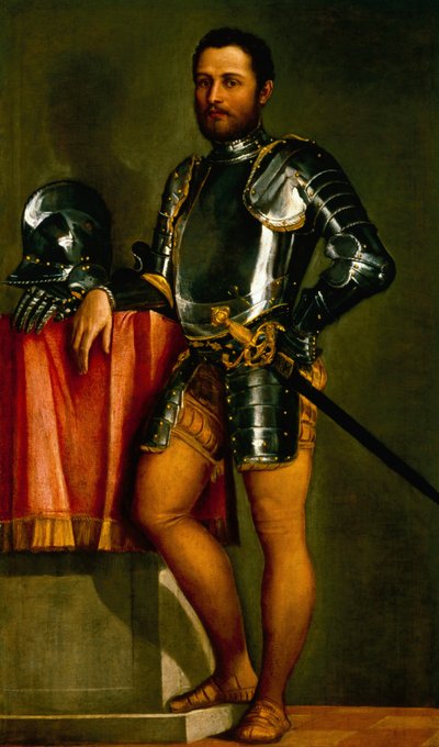 Bir Beyefendinin Portresi (petrol) by Veronese