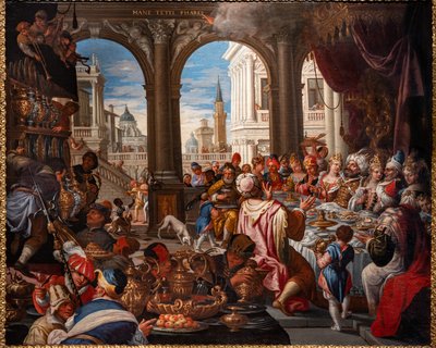 Balthazar'ın Ziyafeti by (1528 88) (workshop of) Veronese