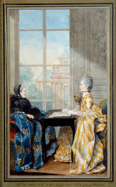 Madame du Moutier ve Matmazel La Ville