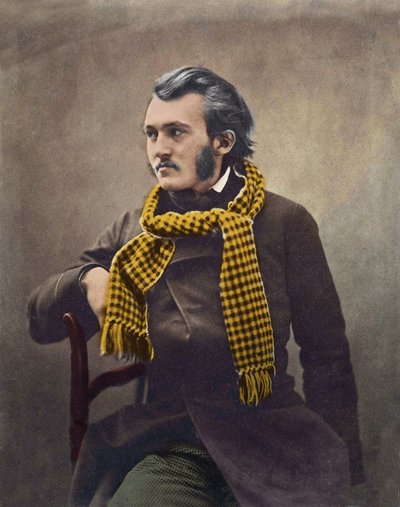 Gustave Dore (1832-1883) Felix Nadar tarafından - daha sonra boyama by Nadar