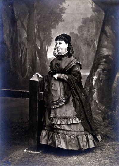 Nadar tarafından George Sand (Aurore Dupin, Baronne Dudevant) (1804-1876) portresi. by Nadar
