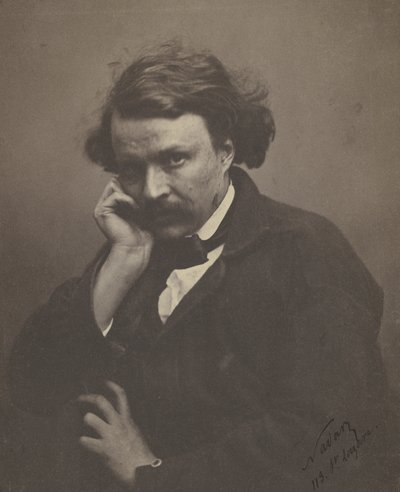 Otoportre, c.1855 (s/b fotoğraf) by Nadar