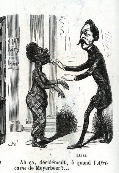 Giacomo Meyerbeer Afrikalı ne zaman? by Nadar