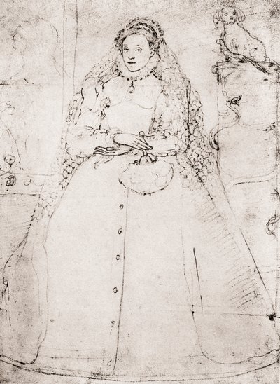 Elizabeth H (taş) by (after) English School