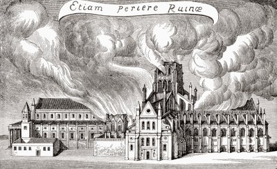 Eski St. Paul Katedrali, Londra, İngiltere, 1666