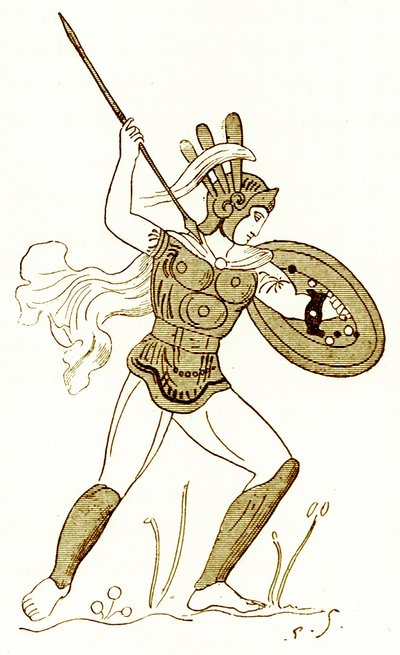 Samnit savaşçısı, Louvre